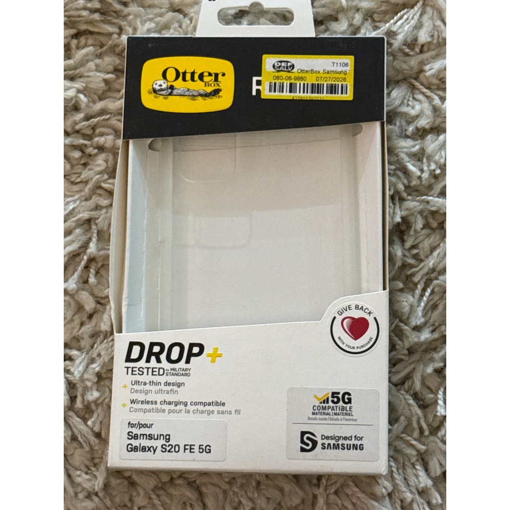 OtterBox React Series Case for Samsung Galaxy S20 FE 5G Clear Ultra-Thin Slim